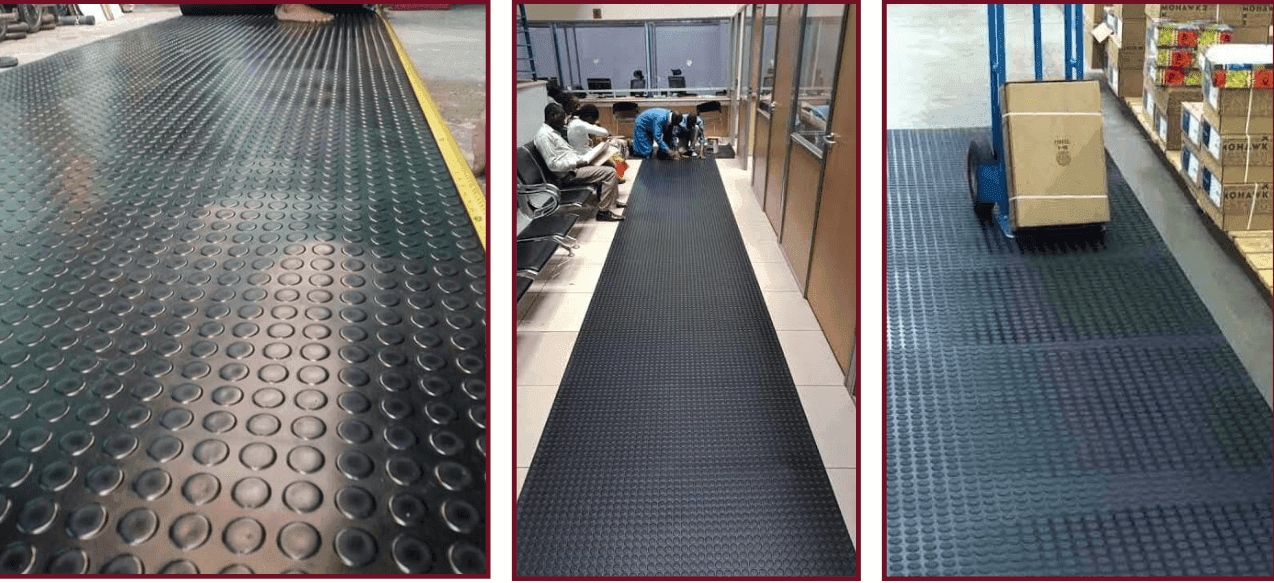 Coin Tiles Installation